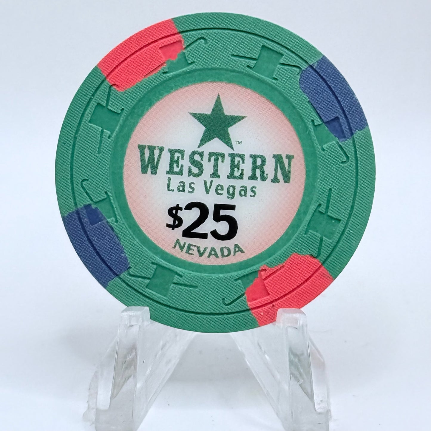 Western Las Vegas Nevada 2008 $25 Casino Chip E8433