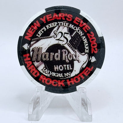 Hard Rock - Las Vegas Nevada 2002 'Red Hot Chili Peppers - Let's Keep The Moon Awake' LE $25 Casino Chip E0789