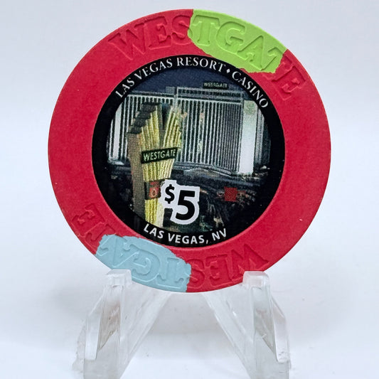 Westgate Las Vegas Nevada 2014 $5 Casino Chip D1558