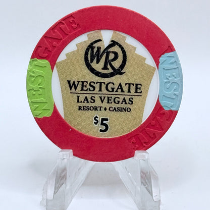 Westgate Las Vegas Nevada 2014 $5 Casino Chip D1558