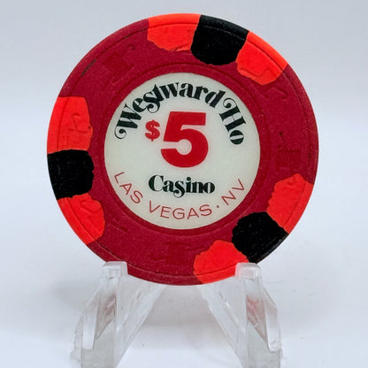 Westward Ho Las Vegas Nevada 1971 $5 Casino Chip N2305