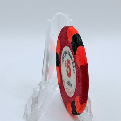 Westward Ho Las Vegas Nevada 1971 $5 Casino Chip N2305