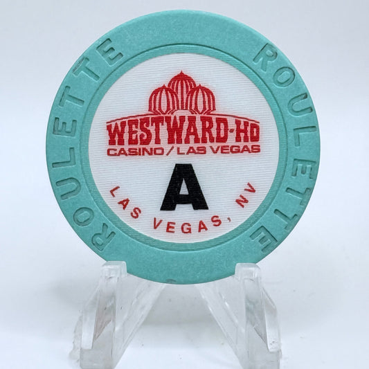 Westward Ho Las Vegas Nevada 2000s Series 201 Roulette Casino Chip V1707