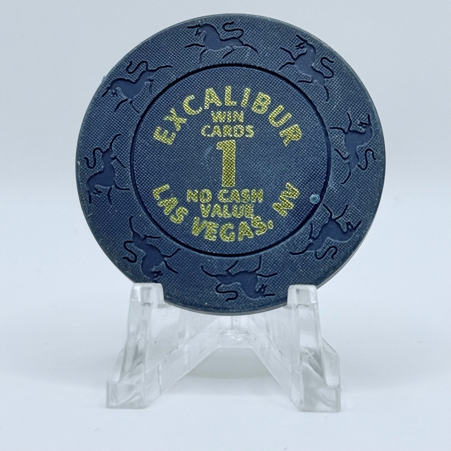 Excalibur Las Vegas Nevada $1 Win Cards Chips V2388.1
