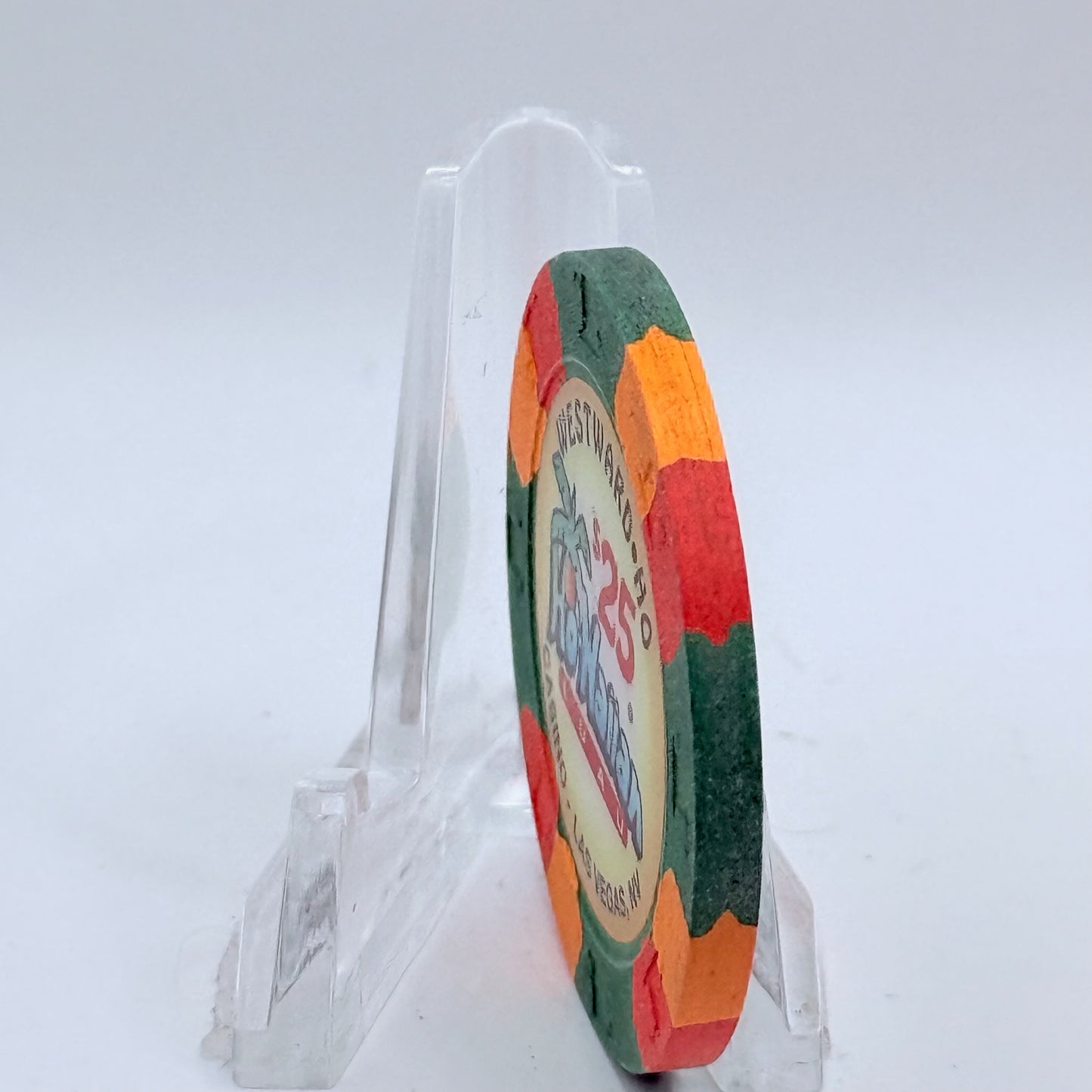 Westward Ho Las Vegas Nevada 1999 'Millennium, H0-waiian Luau' LE $25 Casino Chip V6025