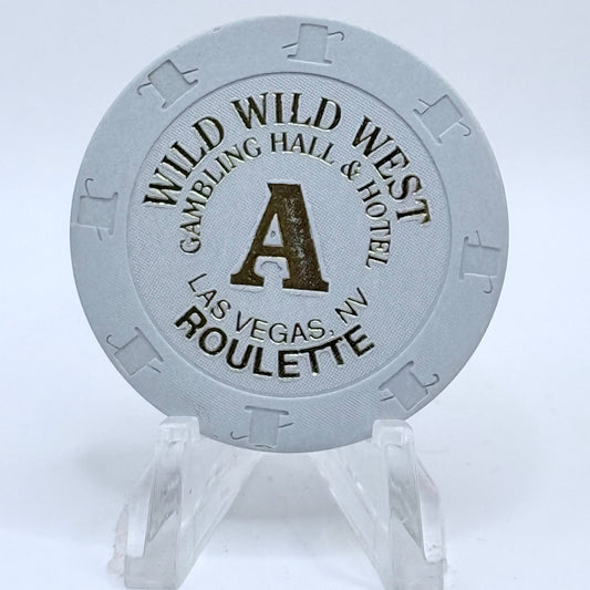 Wild Wild West Las Vegas Nevada 1998 Series 101 Roulette Casino Chip V3607