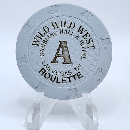 Wild Wild West Las Vegas Nevada 1998 Series 101 Roulette Casino Chip V3607
