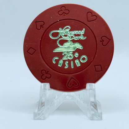 Hollywood Park Casino Inglewood California $0.25 Casino Chip