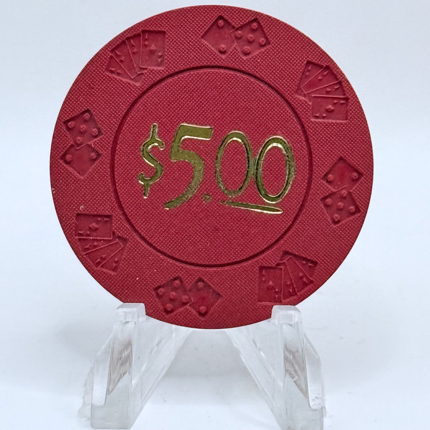 Keith's Model T Truck Stop Winnemucca Nevada 1990s $5 Borland Imitation Chip V1135