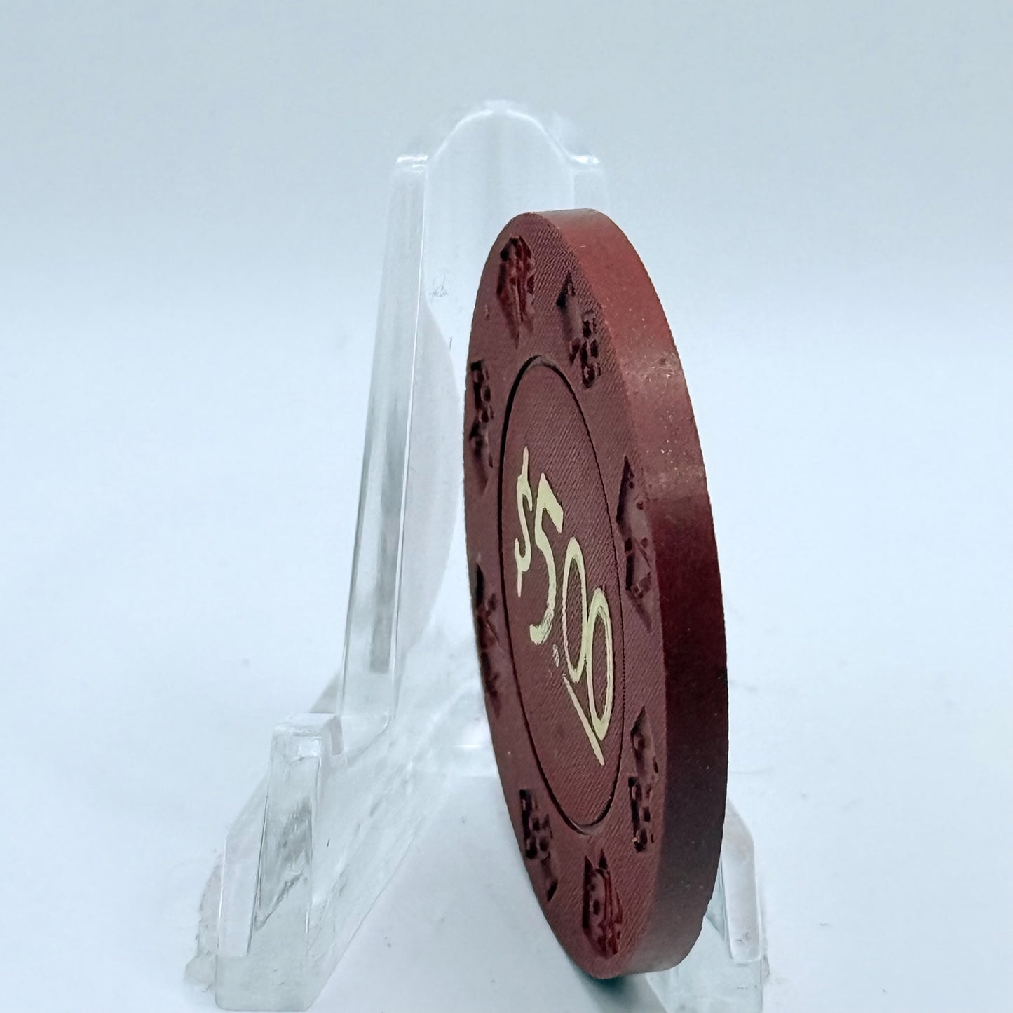 Keith's Model T Truck Stop Winnemucca Nevada 1990s $5 Borland Imitation Chip V1135