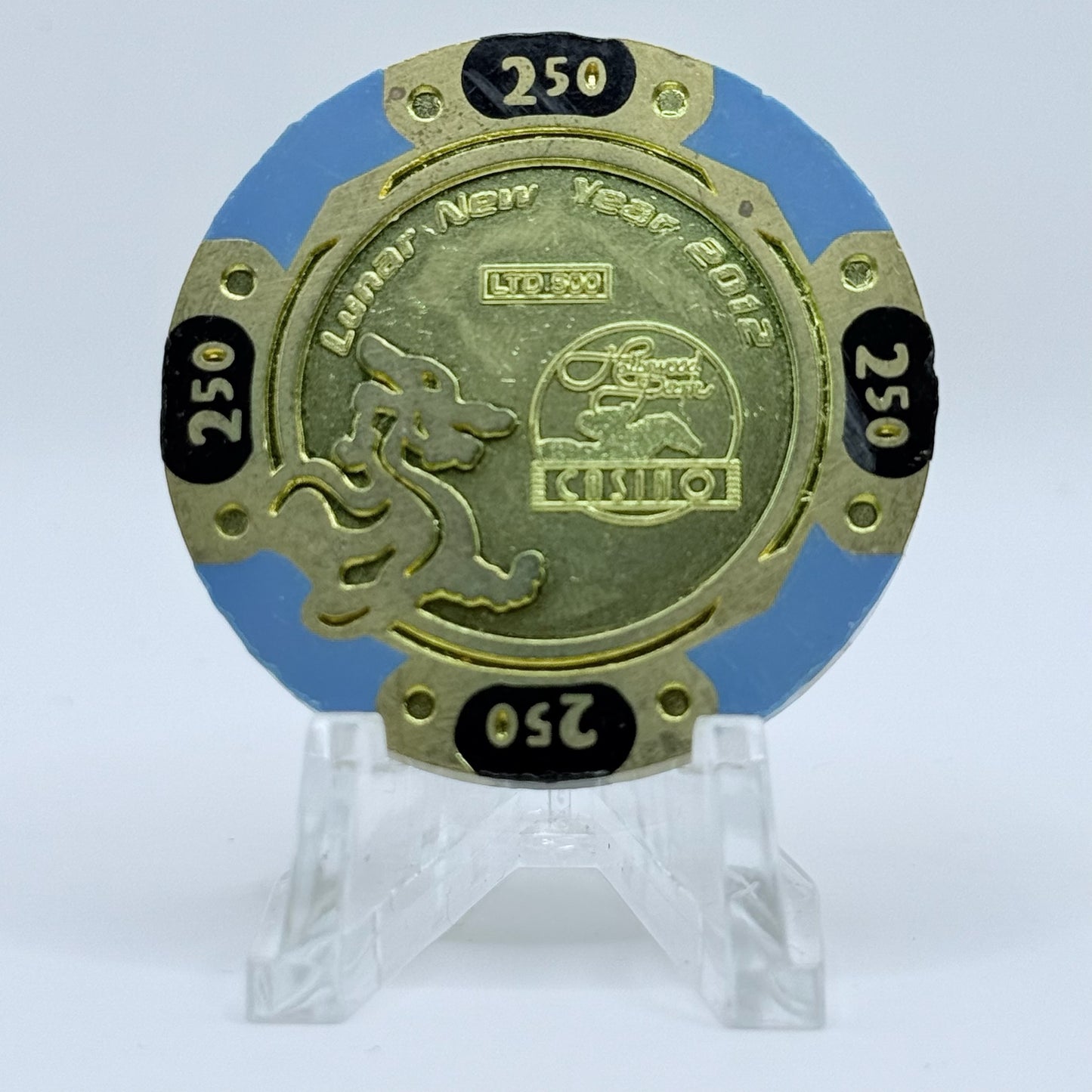 Hollywood Park Casino Inglewood California 2012 LE $2.50 Casino Chip