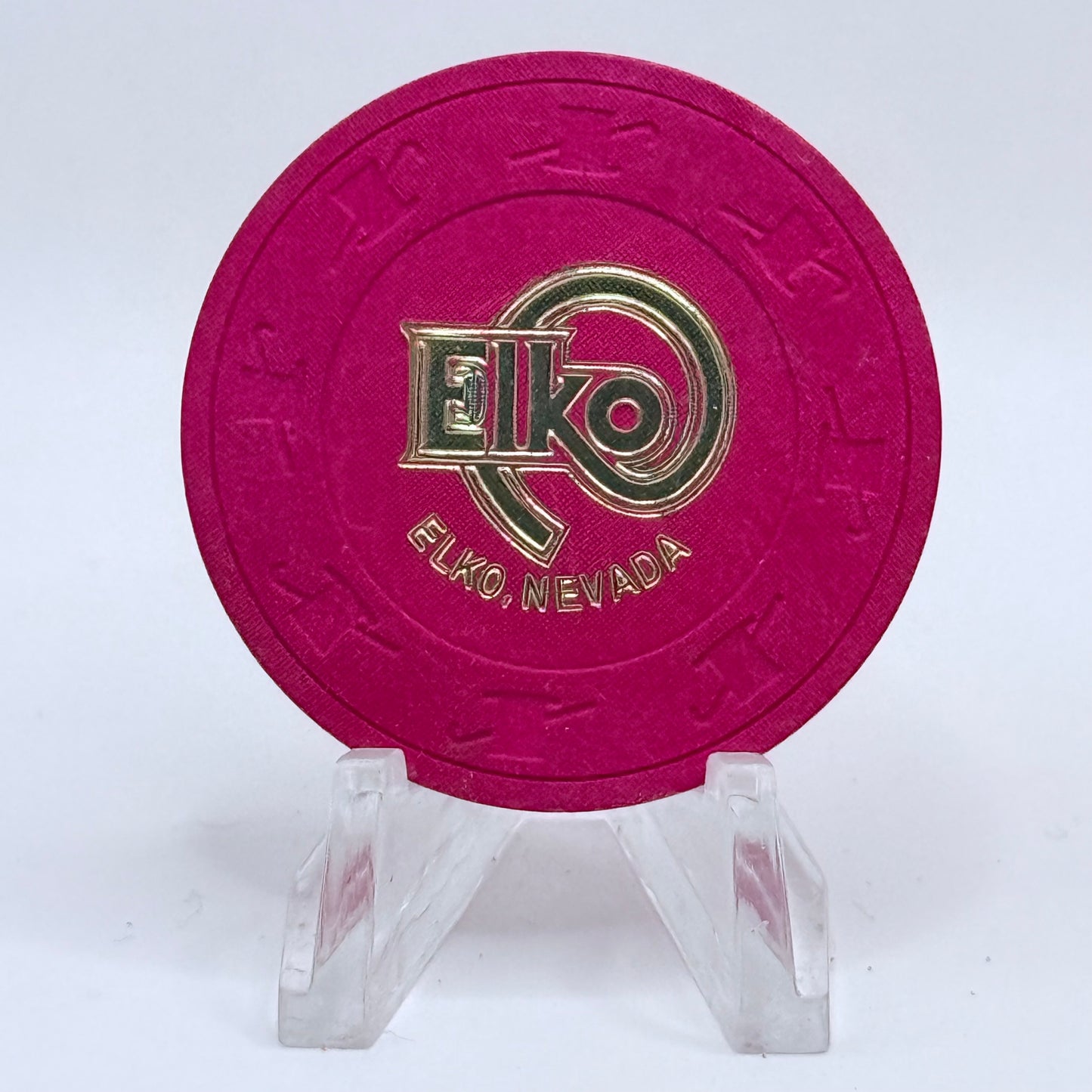 Elko (Convention & Visitors Authority) Elko Nevada Casino Chip
