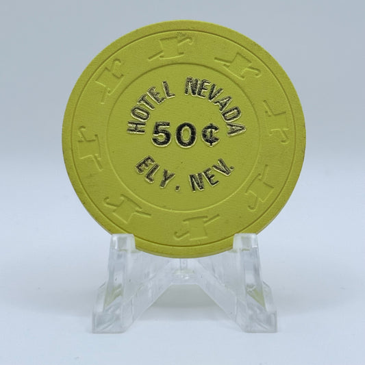 Hotel Nevada Ely Nevada 1987 $0.50 Casino Chip N3046