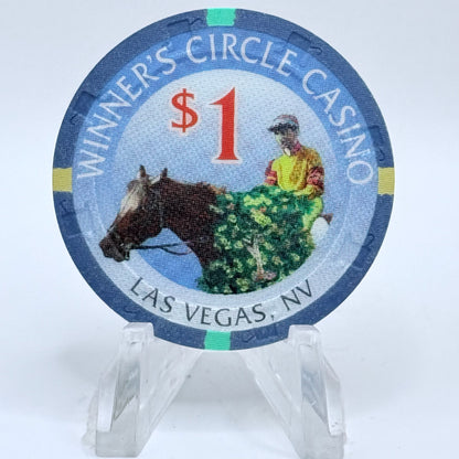 Winner's Circle Casino Las Vegas Nevada 1997 $1 Casino Chip V3614