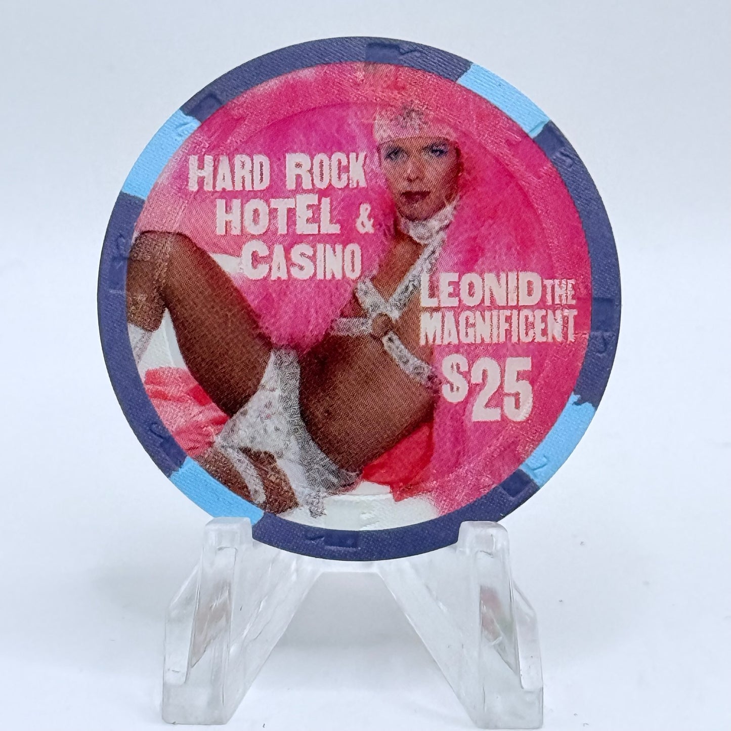 Hard Rock - Las Vegas Nevada 2007 'Beacher's Madhouse - Leonid' LE $25 Casino Chip E6087
