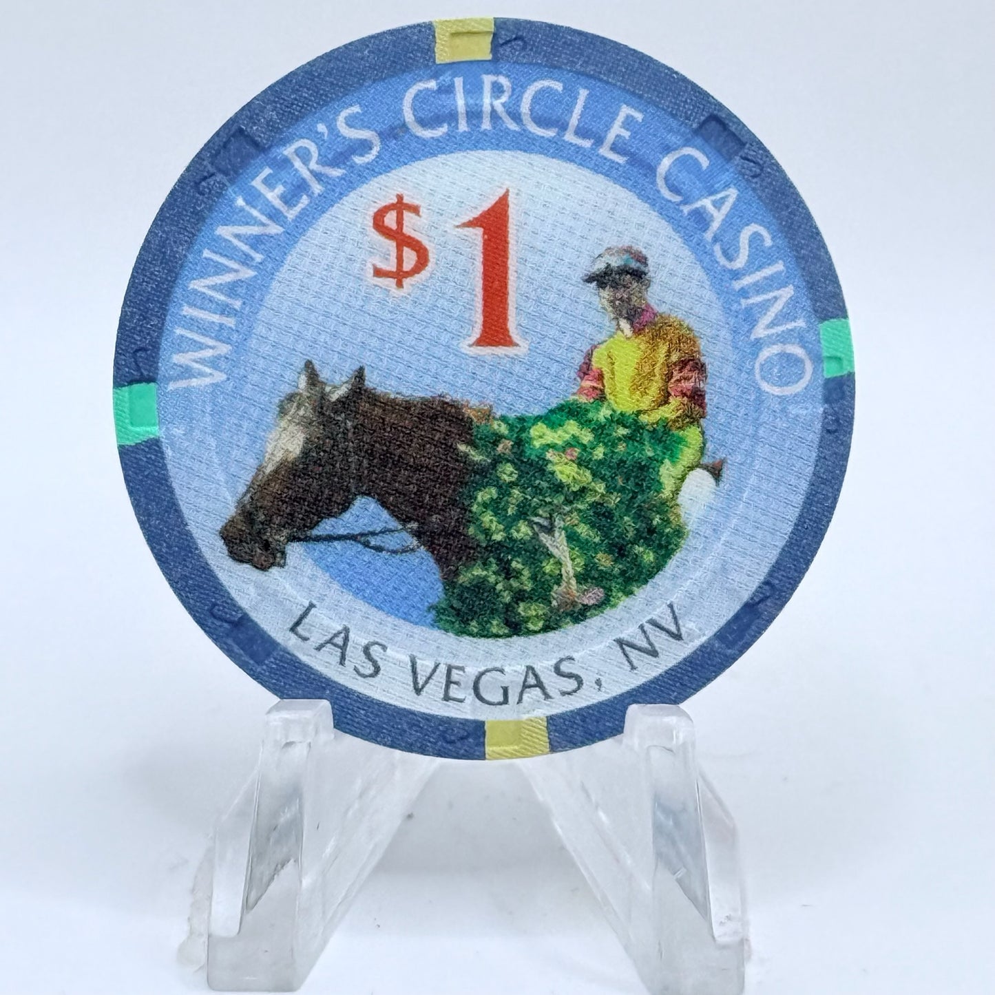 Winner's Circle Casino Las Vegas Nevada 1997 $1 Casino Chip V3614