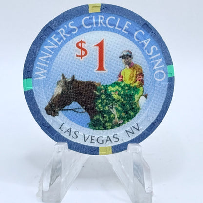 Winner's Circle Casino Las Vegas Nevada 1997 $1 Casino Chip V3614