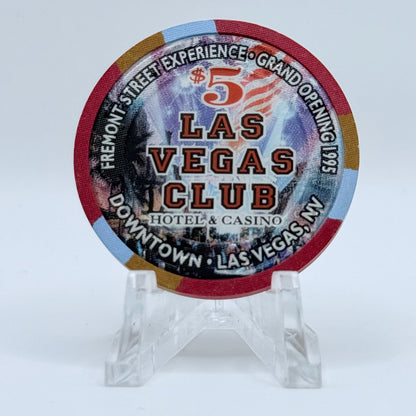 Las Vegas Club Las Vegas Nevada 1995 LE $5 Casino Chip N2408