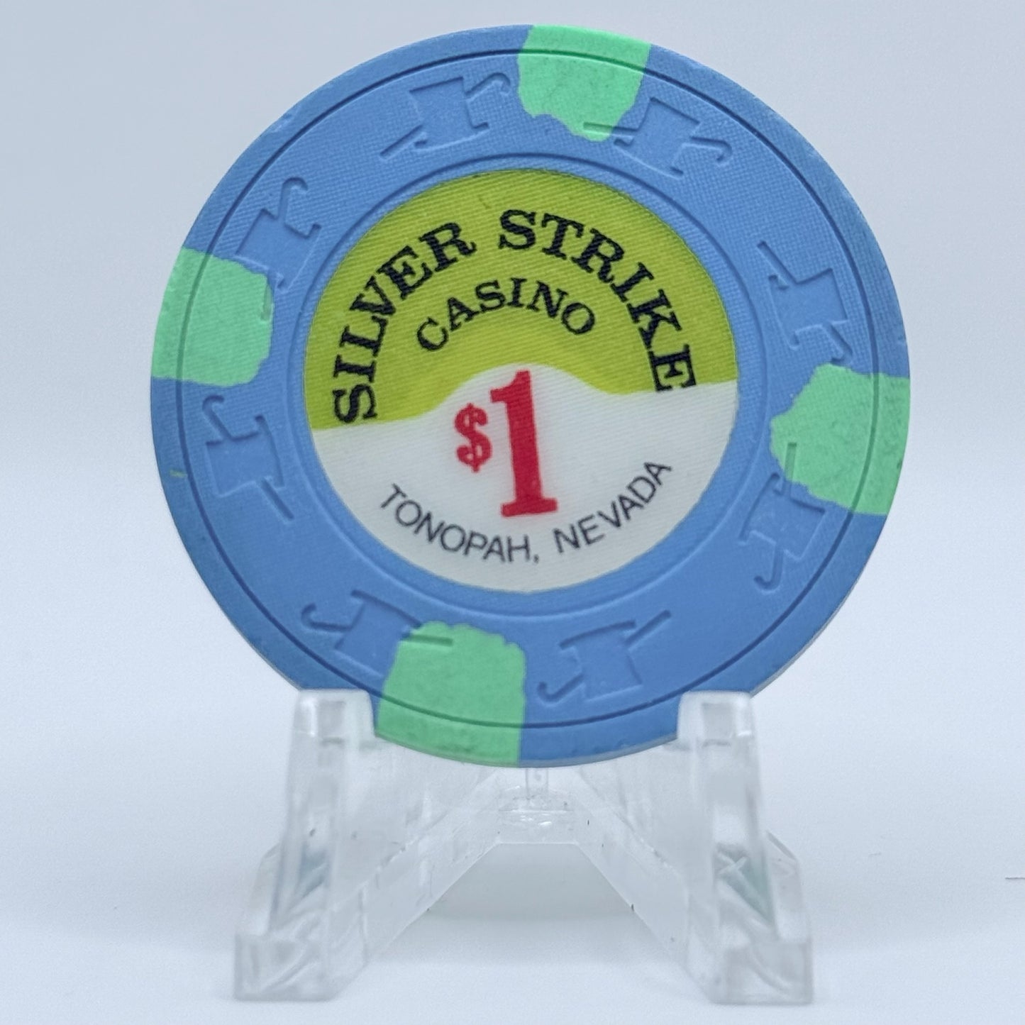 Silver Strike Tonopah Nevada 1981 $1 Casino Chip N2342