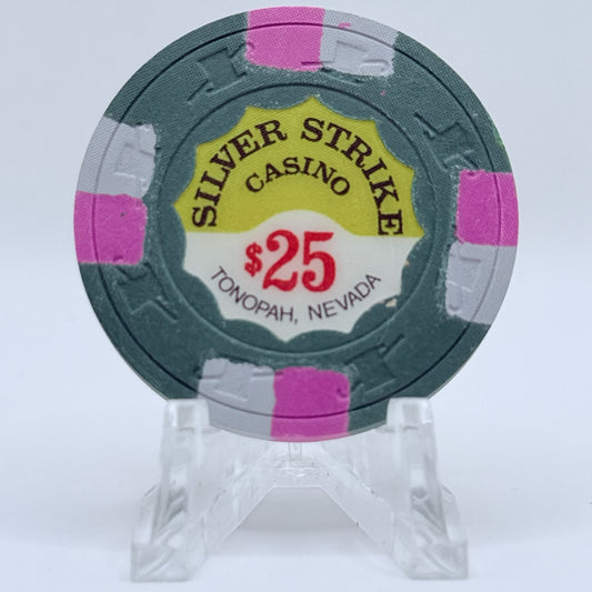 Silver Strike Tonopah Nevada 1981 $25 Casino Chip N2597