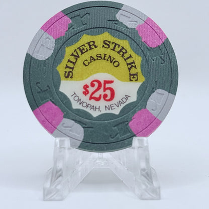 Silver Strike Tonopah Nevada 1981 $25 Casino Chip N2597