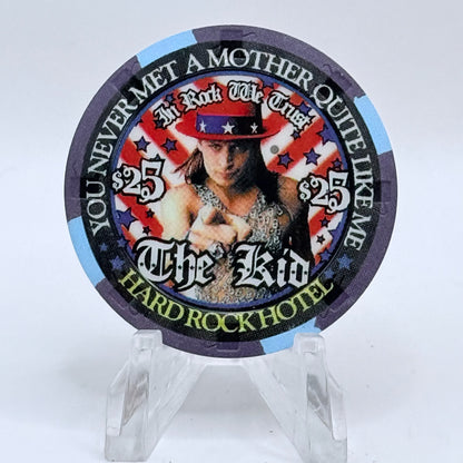 Hard Rock - Las Vegas Nevada 2002 'Kid Rock' LE $25 Casino Chip E0785