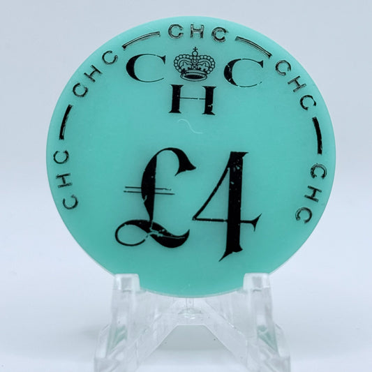 Curzon House Club London United Kingdom £4 Casino Chip CZO004