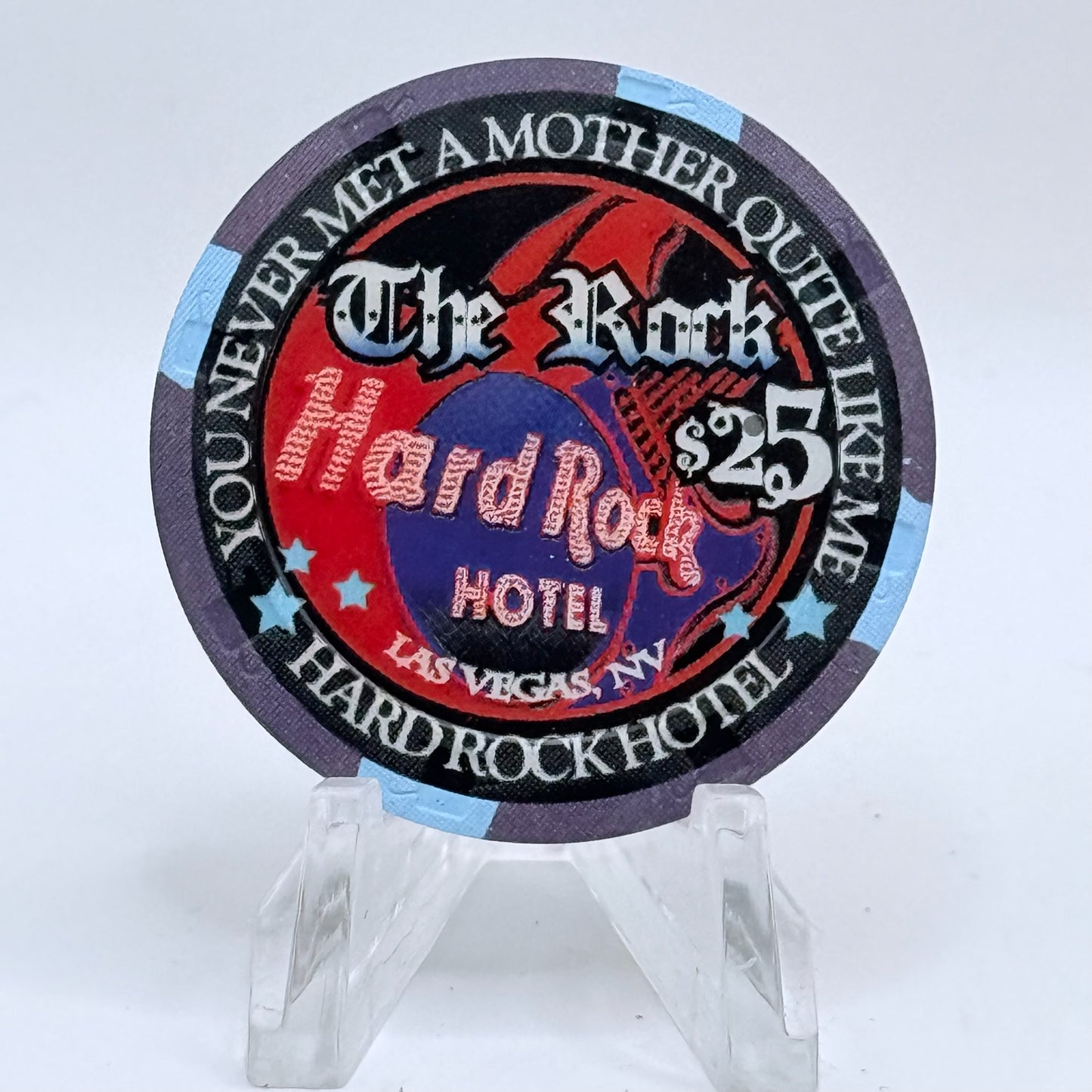 Hard Rock - Las Vegas Nevada 2002 'Kid Rock' LE $25 Casino Chip E0785