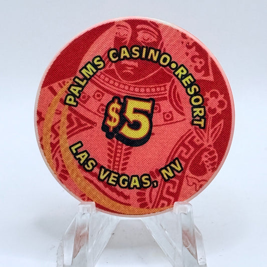 Palms Casino Resort Las Vegas Nevada 2001 'Queen' Series 16 LE $5 Casino Chip V9439