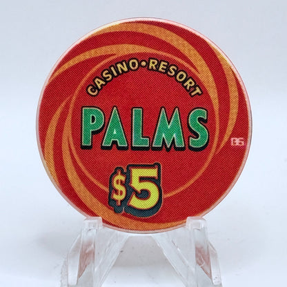 Palms Casino Resort Las Vegas Nevada 2001 'Queen' Series 16 LE $5 Casino Chip V9439