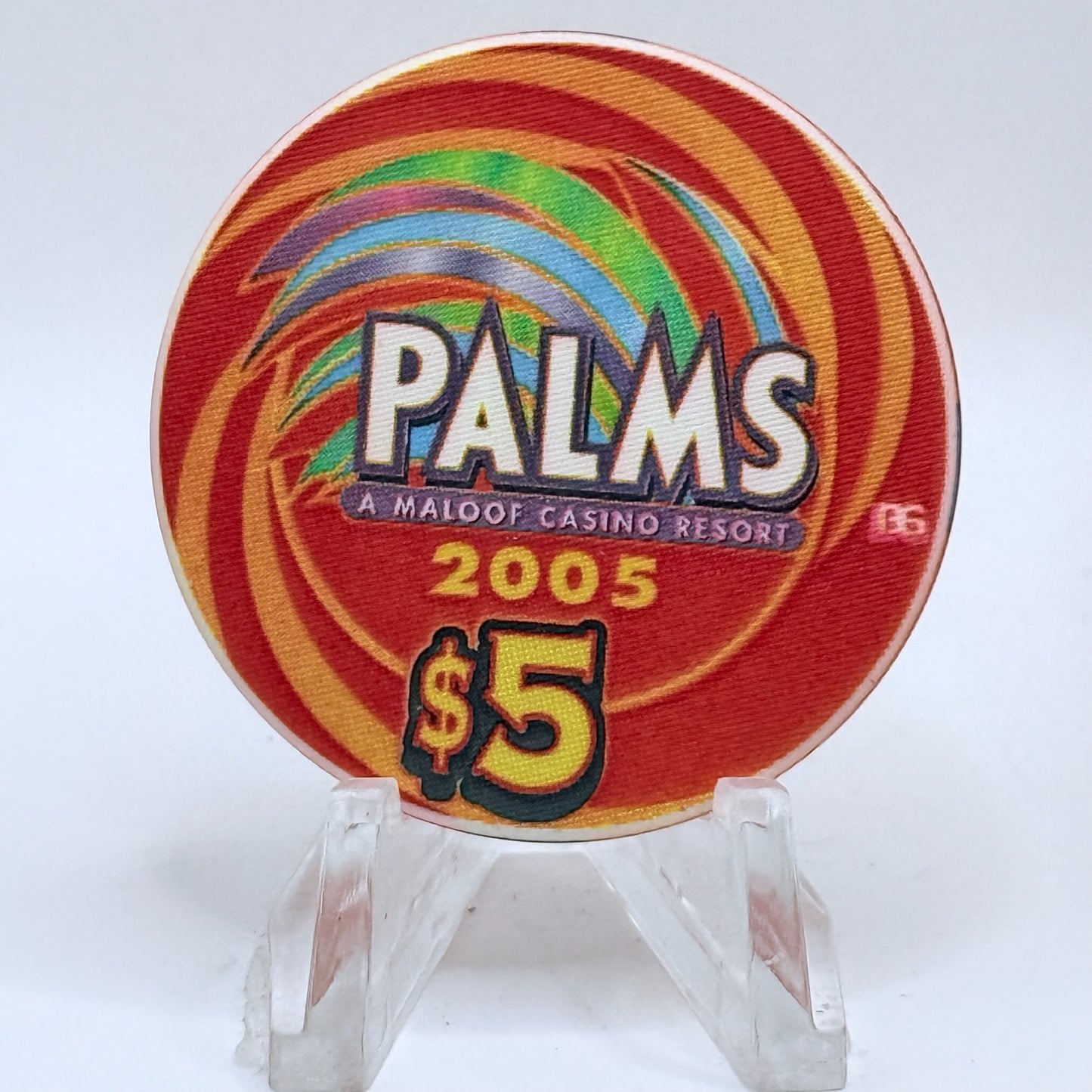 Palms Casino Resort Las Vegas Nevada 2005 'King' Series 35 $5 Casino Chip E4182
