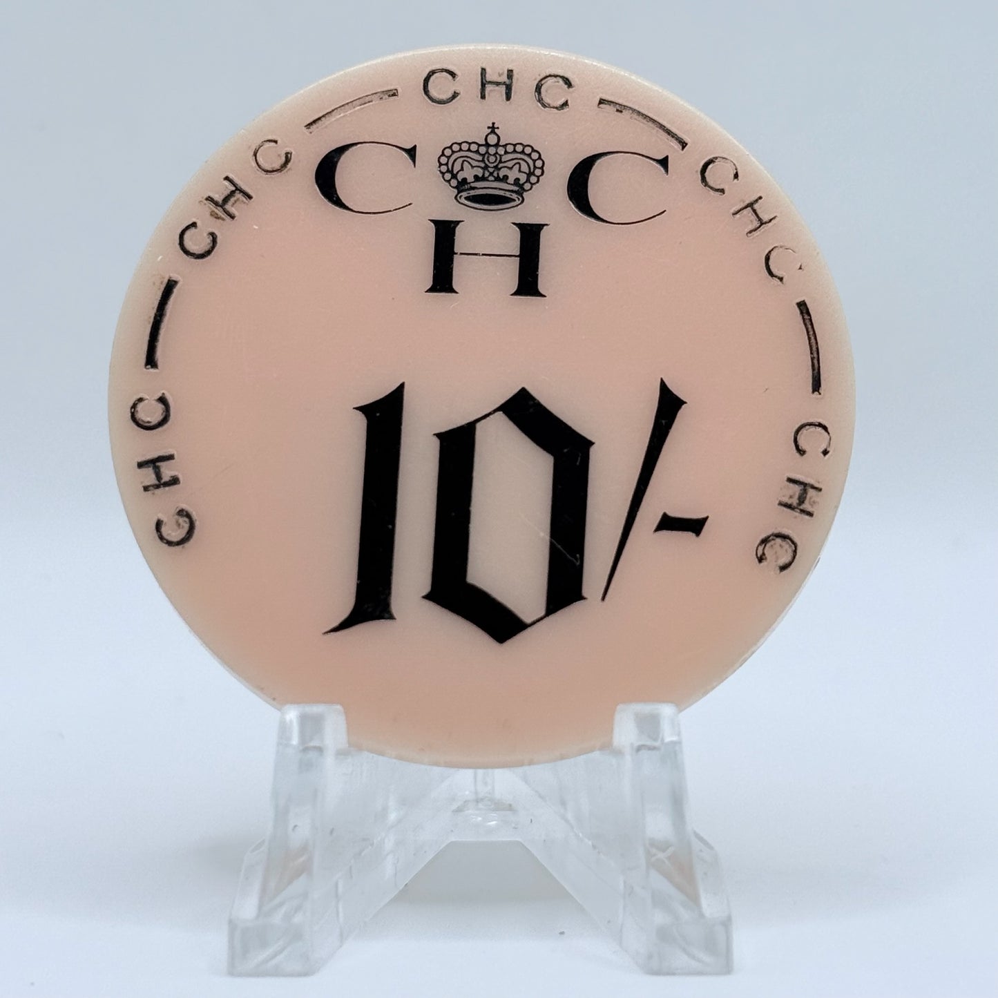 Curzon House Club London United Kingdom 10/- Table Chips - Older Currency CZO00F