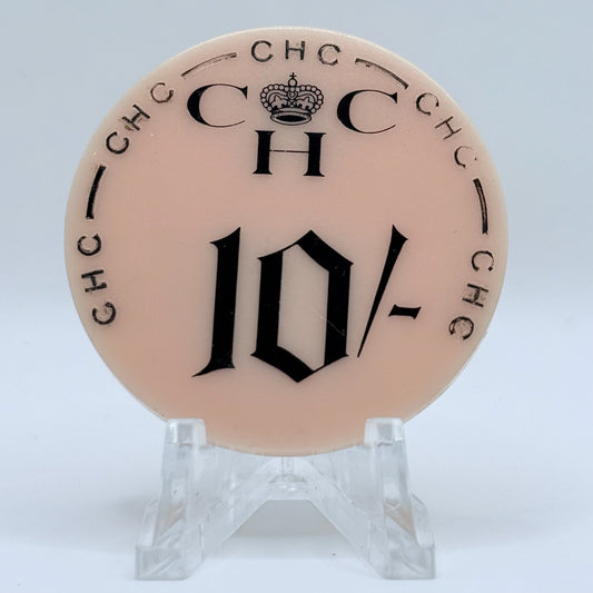 Curzon House Club London United Kingdom 10/- Table Chips - Older Currency CZO00F
