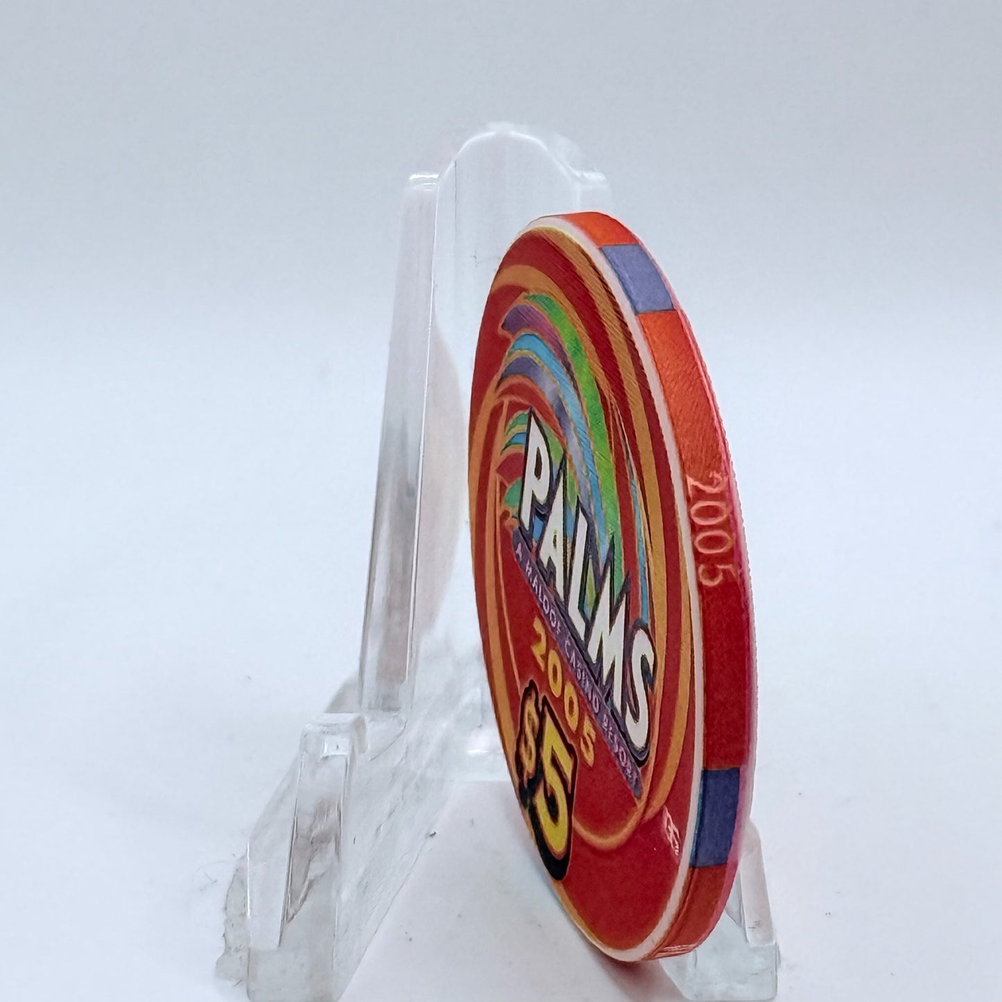 Palms Casino Resort Las Vegas Nevada 2005 'King' Series 35 $5 Casino Chip E4182