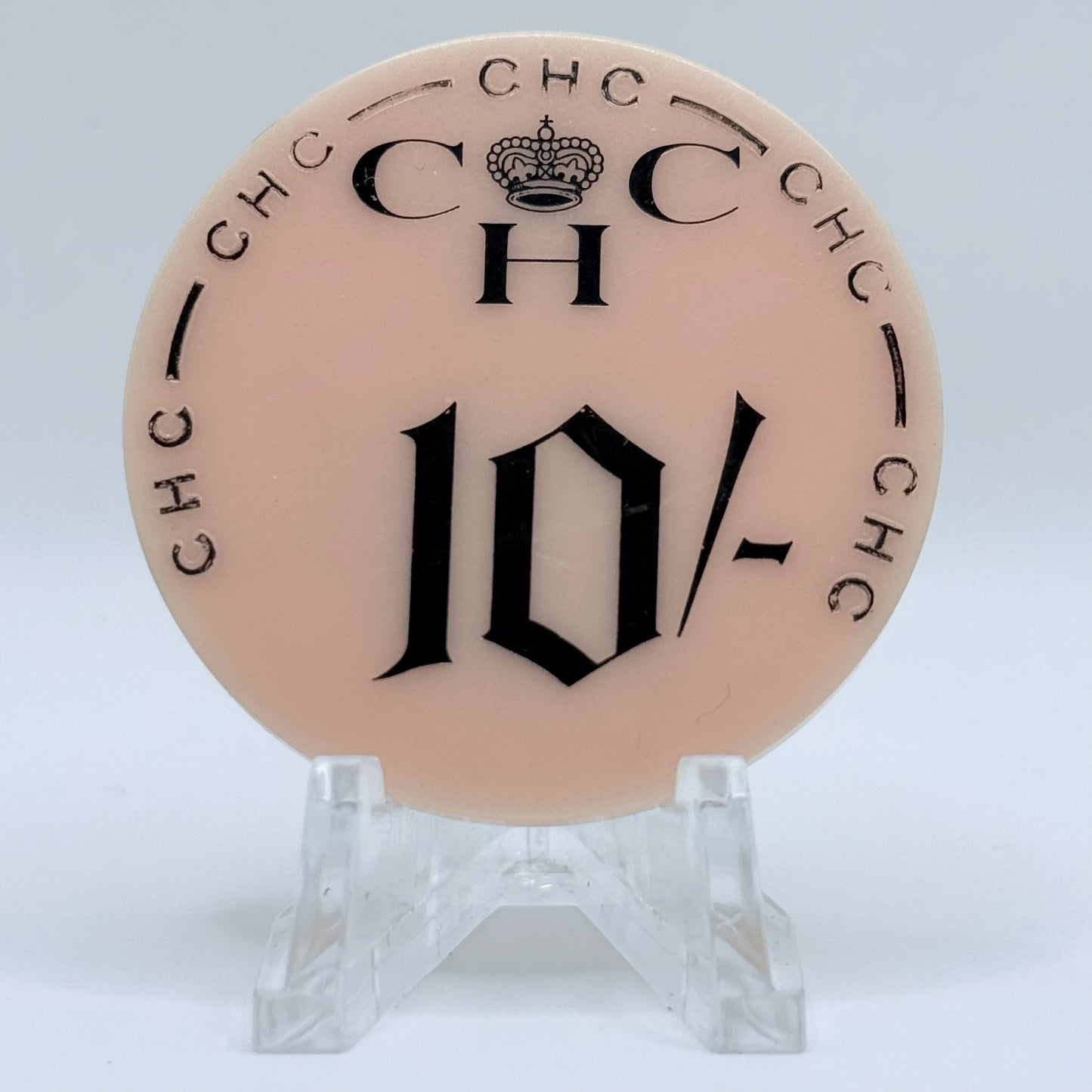 Curzon House Club London United Kingdom 10/- Table Chips - Older Currency CZO00F