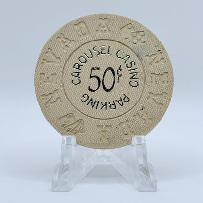 Carousel Las Vegas Nevada 1970 $0.50 Casino Chip N1424