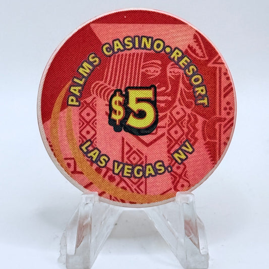 Palms Casino Resort Las Vegas Nevada 2005 'Jack' Series 35 $5 Casino Chip E4181
