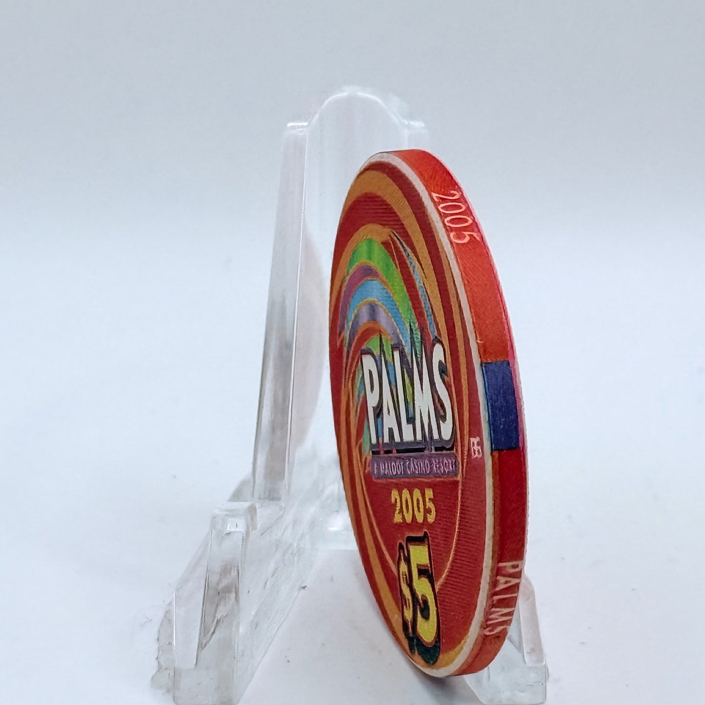 Palms Casino Resort Las Vegas Nevada 2005 'Jack' Series 35 $5 Casino Chip E4181