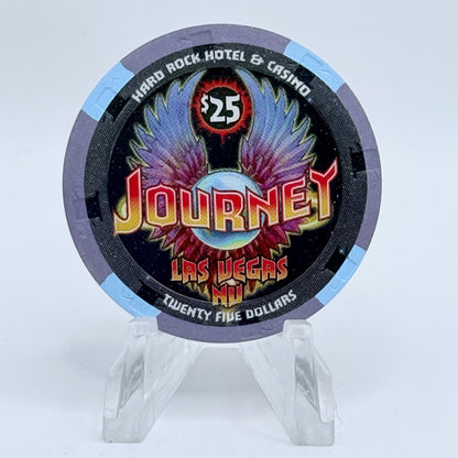 Hard Rock - Las Vegas Nevada 2017 'Journey' LE $25 Casino Chip D2537