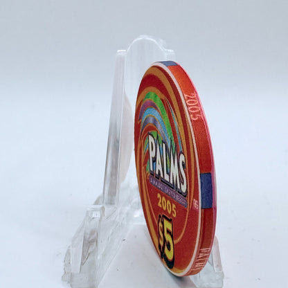 Palms Casino Resort Las Vegas Nevada 2005 'Queen' Series 35 $5 Casino Chip E4183