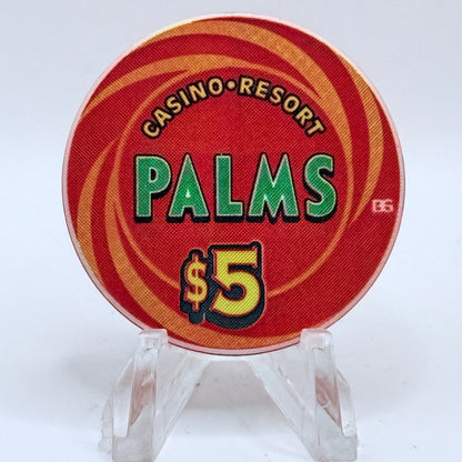 Palms Casino Resort Las Vegas Nevada 2001 'Ace' Series 16 LE $5 Casino Chip V9433