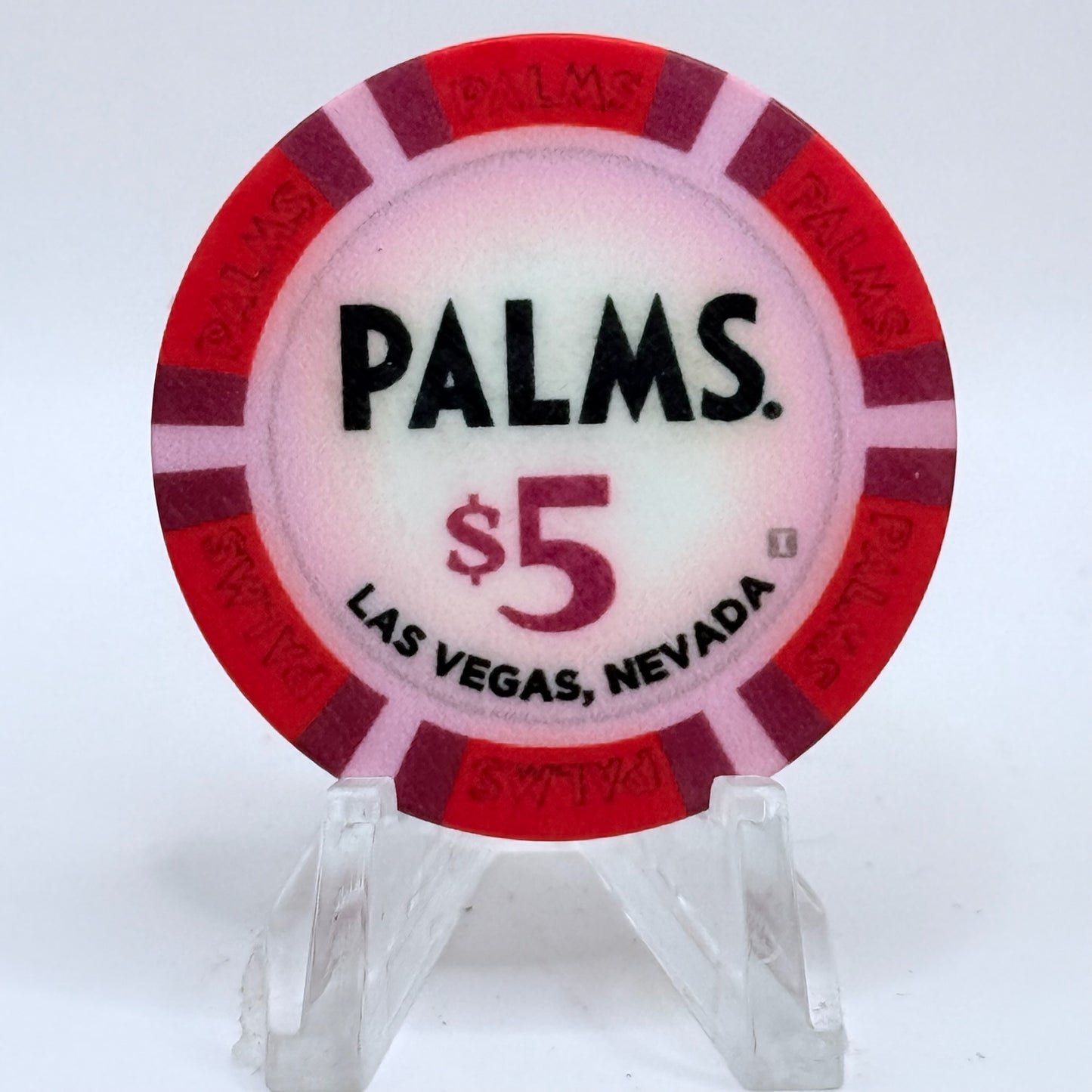 2022) Palms Casino Resort (Yaamava Las Vegas Nevada 2022 $5 Casino Chip D3393