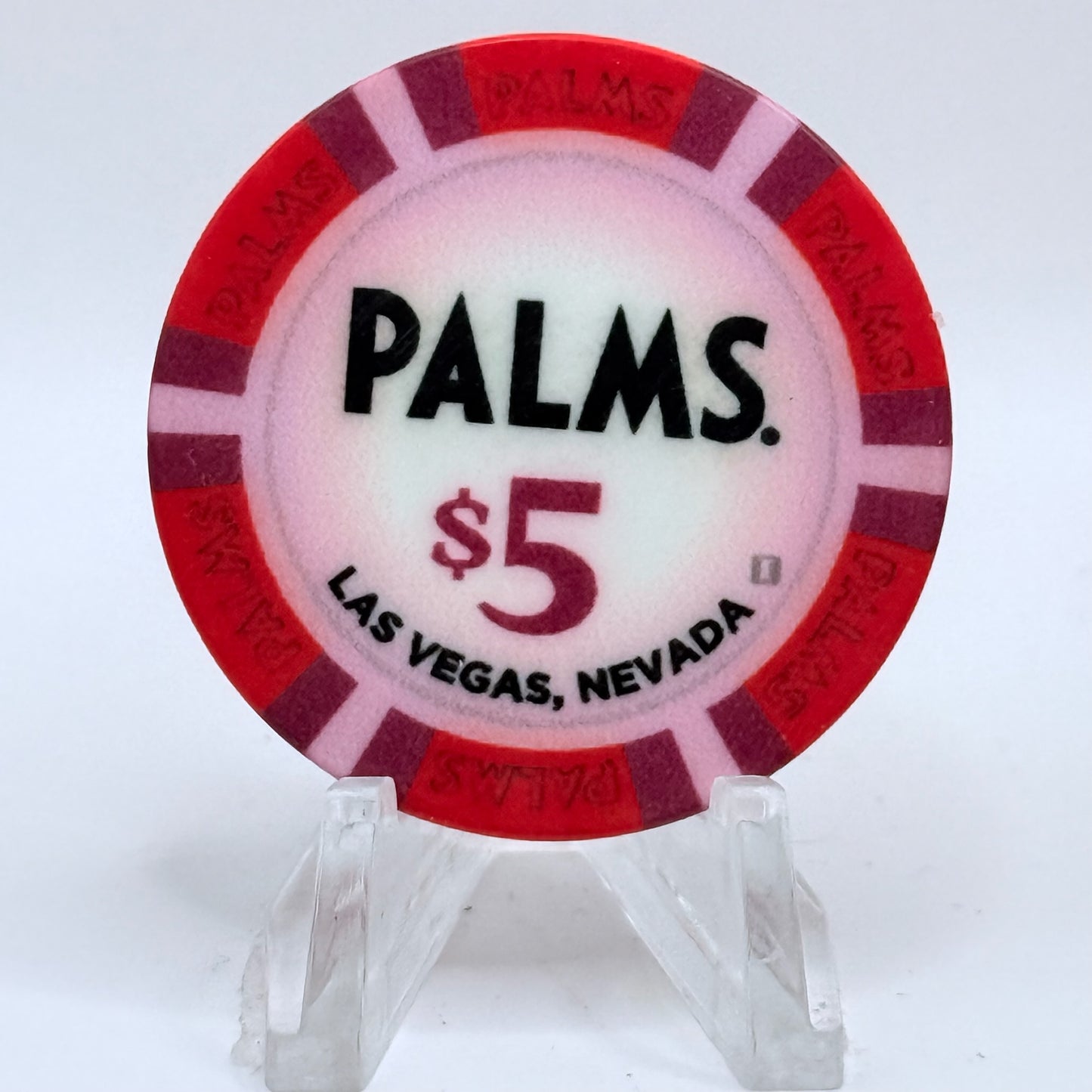 2022) Palms Casino Resort (Yaamava Las Vegas Nevada 2022 $5 Casino Chip D3393