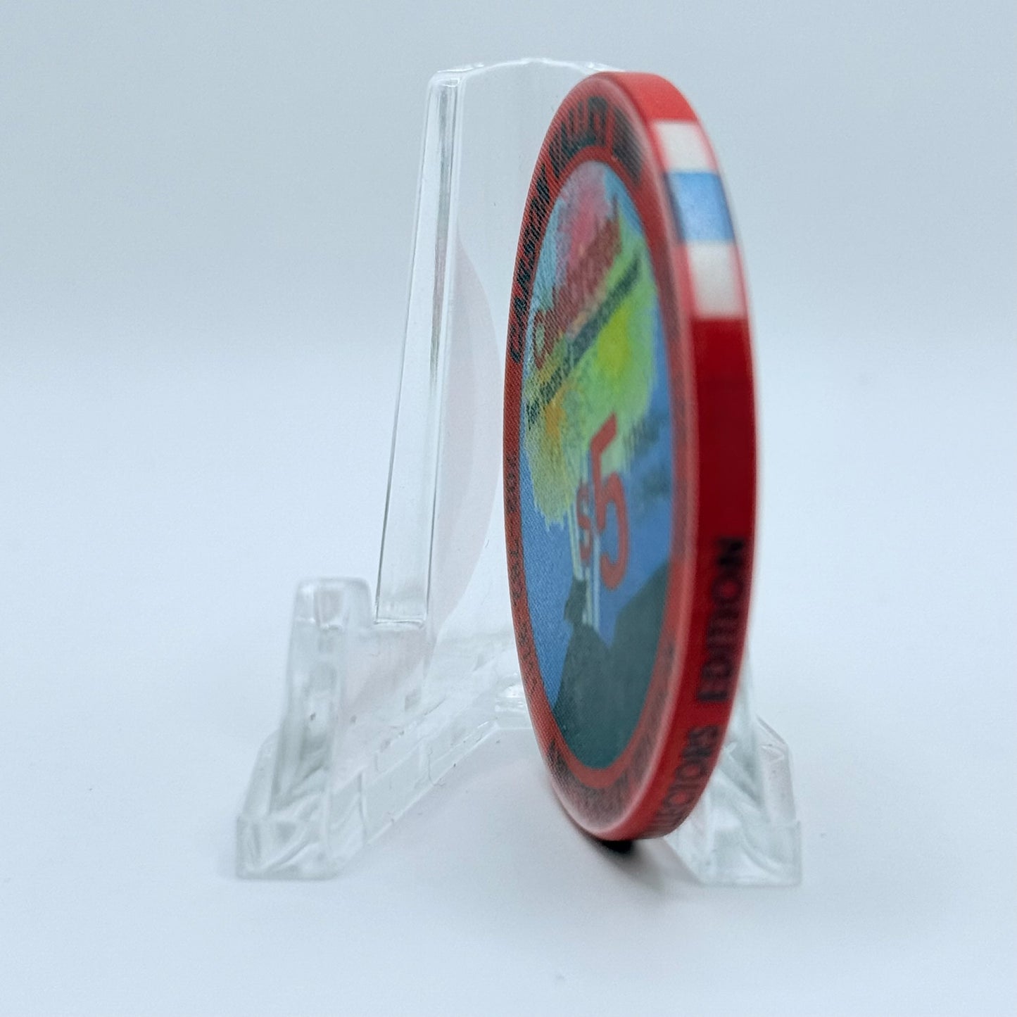 Carson Valley Inn Minden Nevada 1994 '10th Anniversary' LE $5 Casino Chip N0561