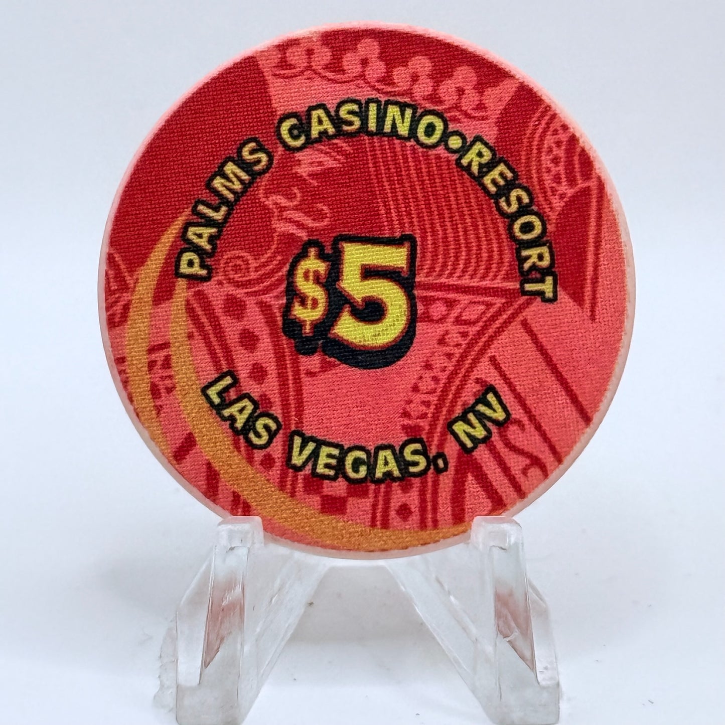 Palms Casino Resort Las Vegas Nevada 2001 'King' Series 16 LE $5 Casino Chip V9437