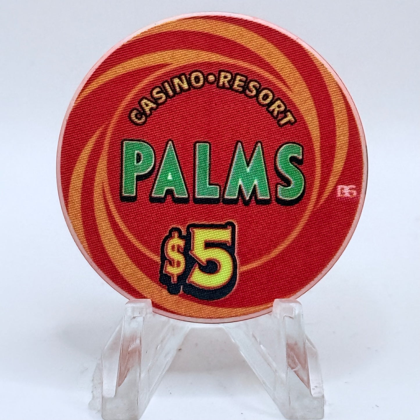 Palms Casino Resort Las Vegas Nevada 2002 'Ace' Series 17 LE $5 Casino Chip V9434