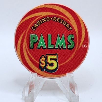 Palms Casino Resort Las Vegas Nevada 2002 'King' Series 17 LE $5 Casino Chip V9438