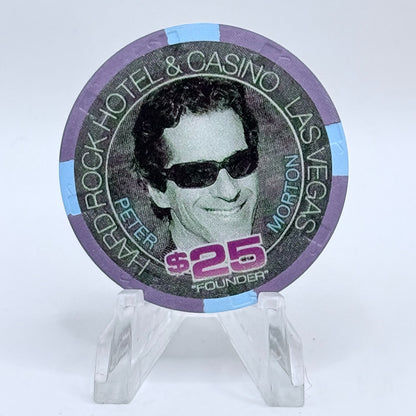 Hard Rock - Las Vegas Nevada 2006 'Peter Morton' LE $25 Casino Chip E5597