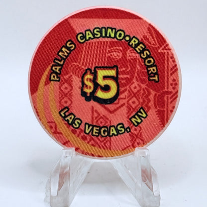 Palms Casino Resort Las Vegas Nevada 2002 'Jack' Series 17 LE $5 Casino Chip V9436