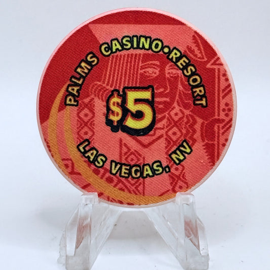 Palms Casino Resort Las Vegas Nevada 2002 'Jack' Series 17 LE $5 Casino Chip V9436